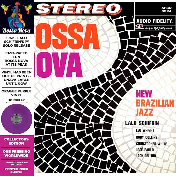 Lalo Schifrin - Bossa Nova New Brazilian Jazzz - Opaque Purple